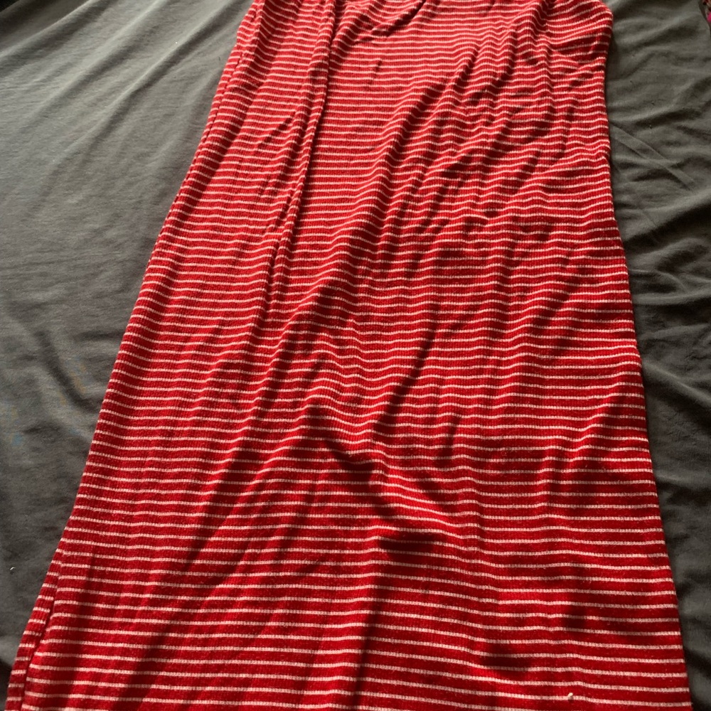 Red & White Maxi / Midi Dress From Heart Hips.